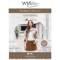 West Yorkshire Spinners Fusions Women's Hawthorne Cardigan Knitting Pattern