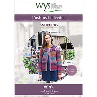 West Yorkshire Spinners Fusions Women's Ashberry Cardigan Knitting Pattern