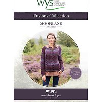 West Yorkshire Spinners Fusions Women's Moorland Sweater Knitting Pattern