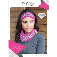West Yorkshire Spinners Gems Women's Harper Cowl And Headband Knitting Paper