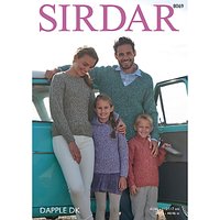 Sirdar Dapple DK Sweaters Pattern, 8069