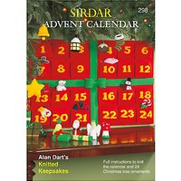 Sirdar Christmas Advent Calendar And Decoration Knitting Pattern Booklet, 298