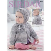 Sirdar Snuggly Baby Rascal DK Knitting Pattern Book, 4803