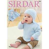 Sirdar No 1 DK Baby's Sweater And Accessories Patterns, 4848