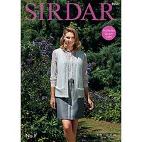 Sirdar No 1 DK Waistcoat Pattern 8053