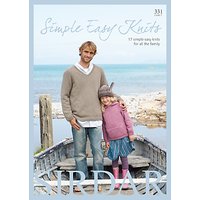 Sirdar Simple Easy Knits Pattern Book
