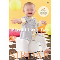Sirdar Snuggly Baby Bamboo Playful Little Tots Knitting Pattern Book