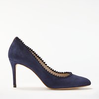 Boden Polly Pom Stiletto Heeled Court Shoes