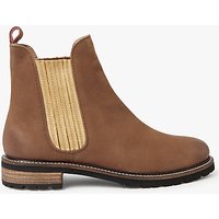 Joules Clarendon Leather Chelsea Boots, Brown