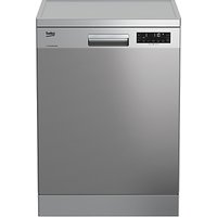 Beko DFN28J21X Freestanding Dishwasher, Stainless Steel