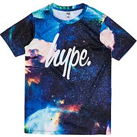 Hype Boys' Jupiter Space T-Shirt, Blue