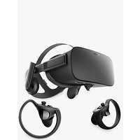 Oculus Rift Virtual Reality Headset And Touch Controllers
