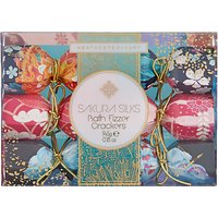 Heathcote & Ivory Sakura Silks Bath Fizzer Crackers