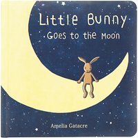 Jellycat Little Bunny Goes To Moon Book