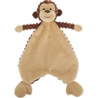 Jellycat Cordy Roy Baby Monkey Soother Soft Toy, Brown