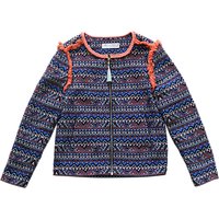 Outside The Lines Girls' Tapestry Fringed Jacket