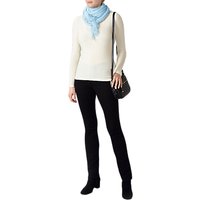 Pure Collection Ultra Fine Cashmere Scarf, Soft Blue
