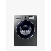 Samsung AddWash WW90K5413UX/EU Washing Machine, 9kg Load, A+++ Energy Rating, 1400rpm Spin, Inox