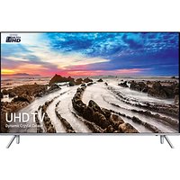 Samsung UE75MU7000 HDR 4K Ultra HD Smart TV, 75 With TVPlus/Freesat HD, Dynamic Crystal Colour & 360 Design, Silver, Ultra HD Certified
