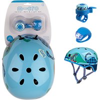 Micro Scooter Scootersaurus Helmet Bell And Light Safety Set, Small