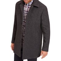 Jaeger Wool Mac Coat, Grey Melange