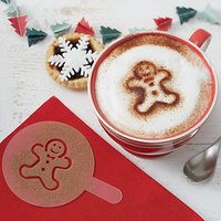 Ginger Ray Christmas Gingerbread Man Icing Stencil