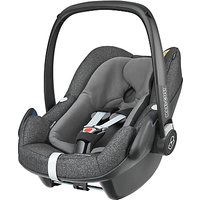 Maxi-Cosi Pebble Plus I-Size Group 0+ Baby Car Seat, Triangle Black