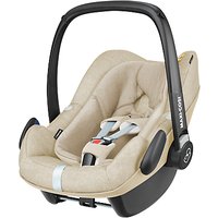 Maxi-Cosi Pebble Plus I-Size Group 0+ Baby Car Seat, Nomad Sand