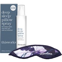 This Works Deep Sleep Limited Edition Pillow Spray With Eye Mask, 250ml