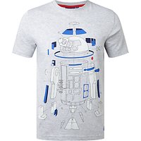 Star Wars Deconstructed R2-D2 T-Shirt, Grey
