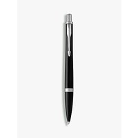 Parker Core Urban Ballpoint Pen, Chrome Black