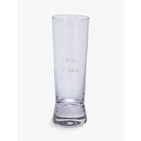 Dartington Crystal Personalised Bar Excellence It's Gin O' Clock (Single) Glass, Palace Script Font, 250ml