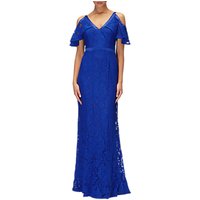 Adrianna Papell Lace Mermaid Gown, Deep Sapphire