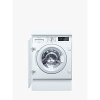 Siemens WI14W500GB Integrated Washing Machine, 8kg Load, A+++ Energy Rating, 1400rpm, White