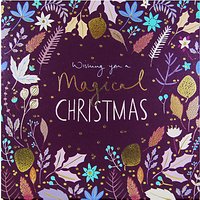 Woodmansterne Foliage Christmas Card
