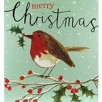 Caroline Gardner Christmas Robin Card