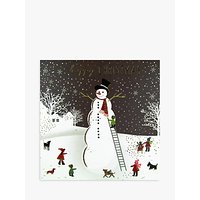 Portfolio Tall Snowman Christmas Card