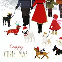 Portfolio Christmas Dogs Card