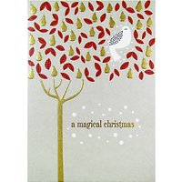 Art File Partridge In Pear Tree Christmas Card