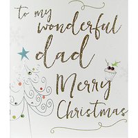 Caroline Gardner Dad Merry Christmas Card