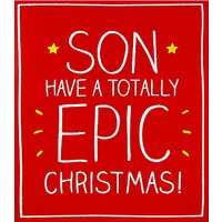 Happy Jackson Son Epic Christmas Card