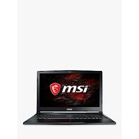 MSI GE63VR 7RF Raider Gaming Laptop, Intel Core I7, 16GB RAM, NVIDIA GTX 1070, 1TB HDD, 128 GB SSD, 15.6 Full HD, Black