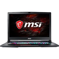 MSI GE73VR 7RE Raider Gaming Laptop, Intel Core I7, 8GB RAM, NVIDIA GTX 1060, 1TB HDD, 128 GB SSD, 17.3 Full HD, Black