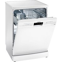Siemens IQ300 SN236W01IG Freestanding Dishwasher, White