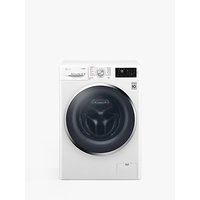 LG F4J6VY2W Freestanding Washing Machine, 9kg Load, A+++ Energy Rating, 1400rpm Spin, White
