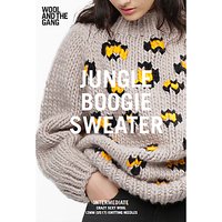 Wool And The Gang Women's Jungle Boogie Sweater Knitting Pattern