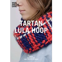 Wool And The Gang Tartan Lula Hoop Scarf Knitting Pattern