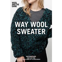 Wool And The Gang Women's Waywool Sweater Knitting Pattern