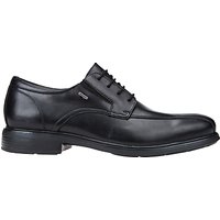 Geox Dublin Leather Derby Shoes, Black
