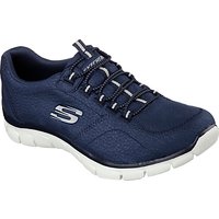Skechers Empire Take Charge Slip On Trainers, Navy